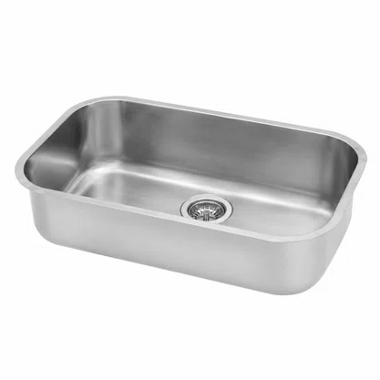 Cuba Inox de Embutir 54x34 Lávinia + Válvula Tramontina