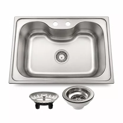 Cuba Inox de Embutir 69x49 Morgana 60FX + Válvula Tramontina