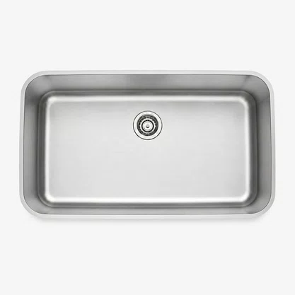 Cuba Inox de Embutir 70x40 Dora Escovada + Válvula Tramontina