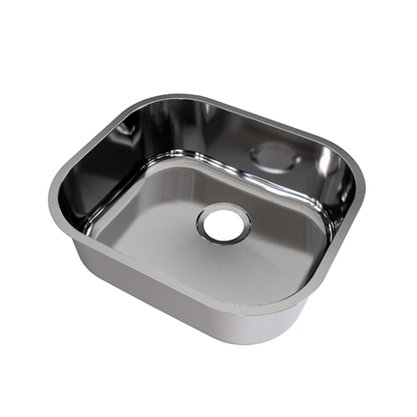 Cuba Inox sem Válvula Riva Docol 40x34x14,5 3,5"