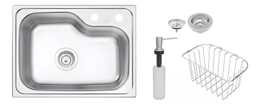 Cuba Tramontina De Sobrepor Em Inox Morgana 55x42