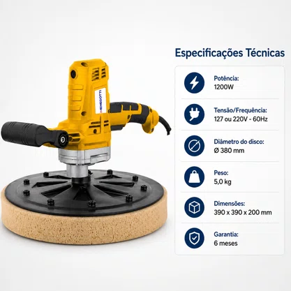 Desempenadeira Elétrica Com Acess 1200w Mde Menegotti