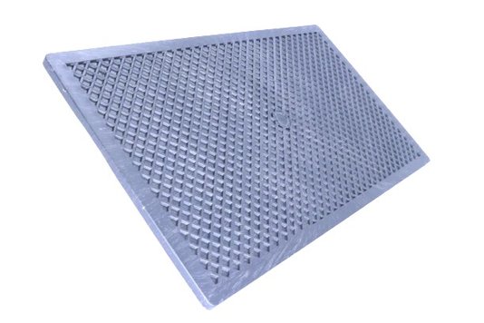Desempenadeira Estriada para Reboco Purplex 075 17x30 cm