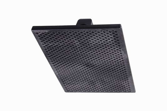 Desempenadeira Estriada Plástica com Borda Reforçada Astra DSP1 14x27cm