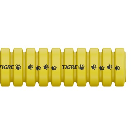 Eletroduto Flexível Corrugado Tigreflex Amarelo Tigre 3/4 ou  25mm Rolo Fechado 50 metros