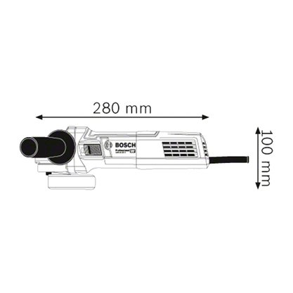 Esmerilhadeira Angular 5" Bosch GWS 9-125 S