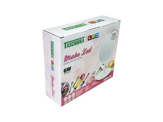 Espelho de Mesa Make Led Taschibra 4000K