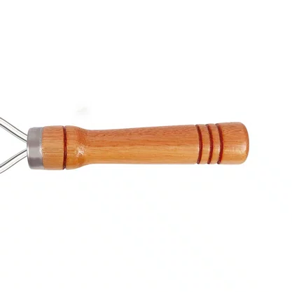 Espeto Duplo Aluminio 80cm Mor