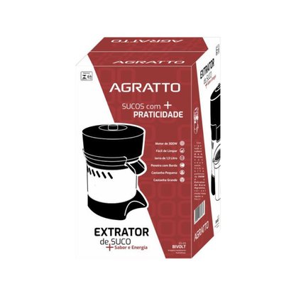 Extrator Suco 300W Bivolt 3481 Agratto