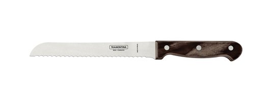 Faca para Pão Polywood Castanho Tramontina 7" 21125197