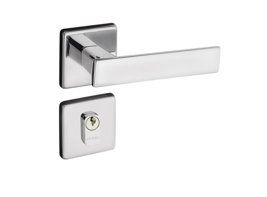 Fechadura Externa Quadra Cromada Pado 701/40PE