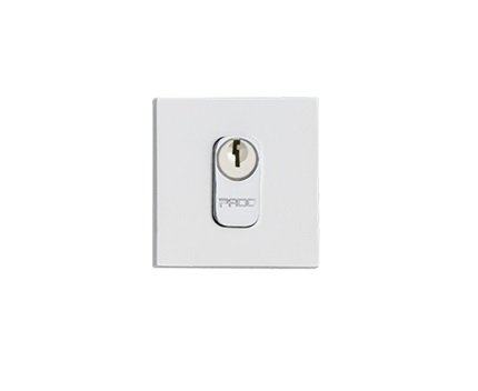 Fechadura Externa Rolete Cromada Pado 458/45RE