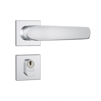 Fechadura 803/09 Roseta Quadrada 1 Gorje Externa Inox Stam 38373