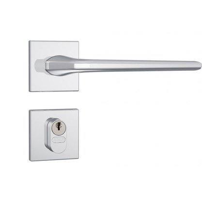 Fechadura 803/27 Roseta Quadrada 1 Gorje Externa Inox Stam 38421