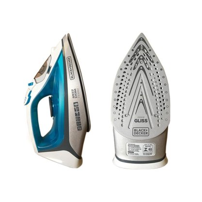 Ferro Elétrico á Vapor Base Ceramic Gliss Black & Decker FX3060