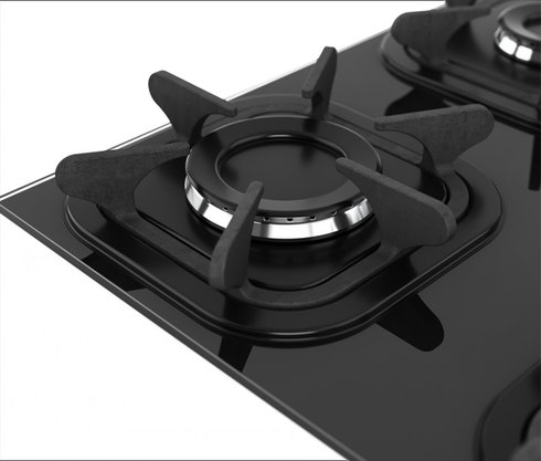 Fogão Cooktop a Gás Top Preto 4 Queimadores Mueller