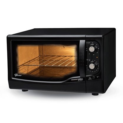 Forno Elétrico de Bancada Gourmet Grill Black Fischer 44 litros