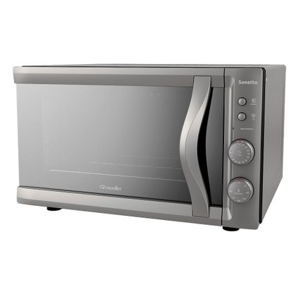 Forno Elétrico de Bancada Sonetto Vidro Espelhado Mueller