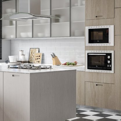 Forno Elétrico de Embutir Fit Line Frontal Inox Fischer 44 litros