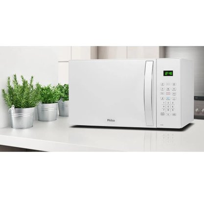Forno Micro-ondas Branco Philco 34 Litros PMO34BB