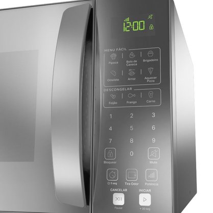Forno Micro-ondas Consul 32L Inox CMS46ARBNA