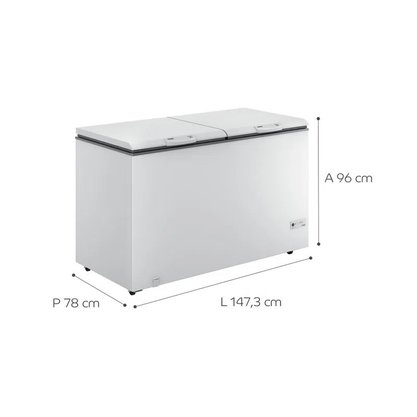 Freezer Horizontal 2 Portas Consul 534 Litros CHB53EB