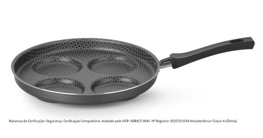 Frigideira 4 ovos Multiflon 55044