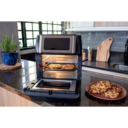 Fritadeira Air Fry Oven 5x1 Gourmand Gris AFO12G-B2 B e Decker