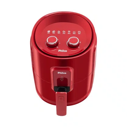 Fritadeira Air Fryer Philco Pfr15v Air Flow 4l 1500w Cor Vermelho