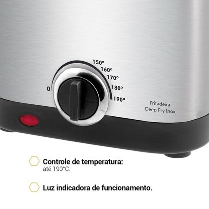 Fritadeira Deep Fry Inox Philco