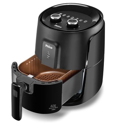 Fritadeira Sem Óleo Gourmet Air Fry PFR15PG 4,4L 1500W Preto Philco