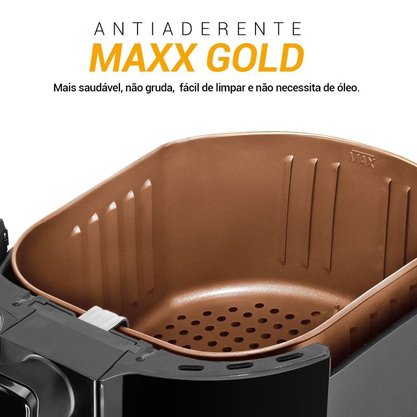 Fritadeira Sem Óleo Gourmet Air Fry PFR15PG 4,4L 1500W Preto Philco