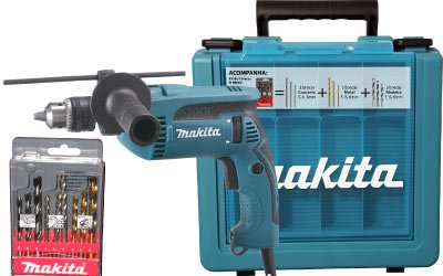 Furadeira de Impacto com Maleta Makita 760W HP1640KX1