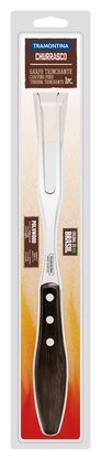 Garfo Trinchante em Aço Inox e Cabo Castanho Polywood Tramontina 21192/190