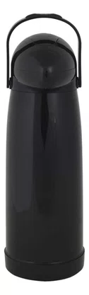 Garrafa Térmica De Pressão Nobile 1,9 Litros Preta