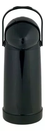 Garrafa Térmica De Pressão Nobile 1,9 Litros Preta