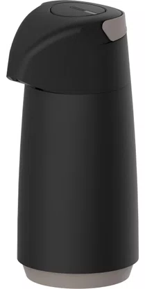 Garrafa Térmica Tramontina Ampola De Vidro Exata 1l Preto