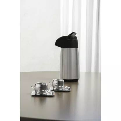 Garrafa Térmica Tramontina Exata em Aço Inox com Ampola de Vidro 1 L