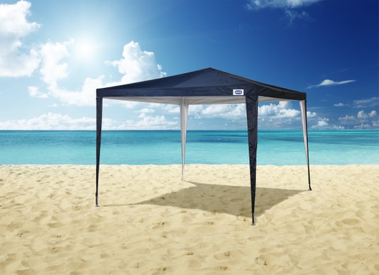 Gazebo Ráfia Azul Mor 3533