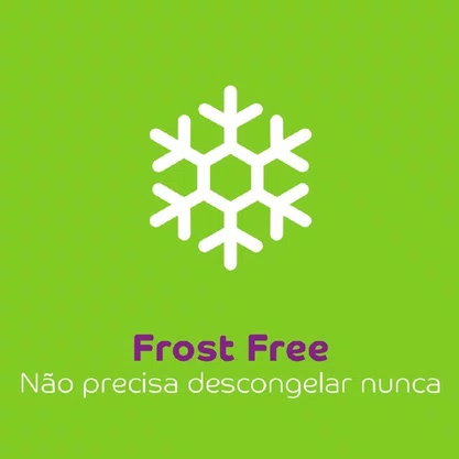 Geladeira Consul Frost Free 397L Freezer Inferior Branca CRE44BB