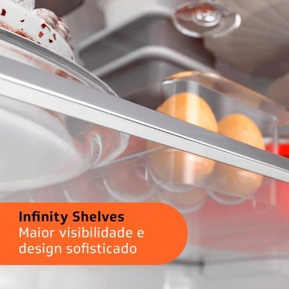 Geladeira Frost Free Inox French Door Brastemp A+++ 554 litros BRO85AK