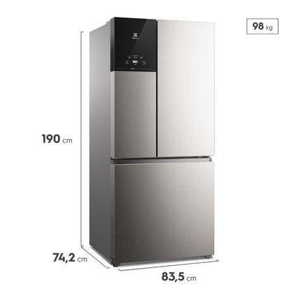Geladeira Frost Free Multidoor Efficient Electroux 590 litros IM8S