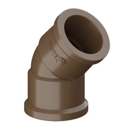 Joelho 45 ° Soldável 50 mm Tigre