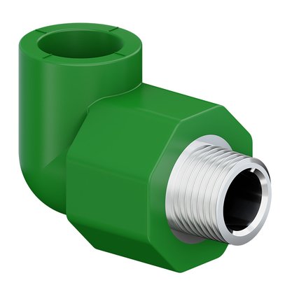 Joelho 90 graus PPR com Rosca Macho Tigre 25 x 3/4"