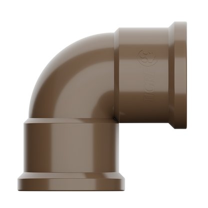 Joelho 90 ° Soldável 40 mm Tigre