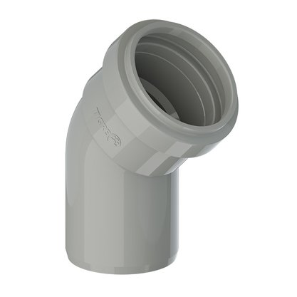 Joelho Esgoto 45 ° Serie Reforçada 75 mm Tigre