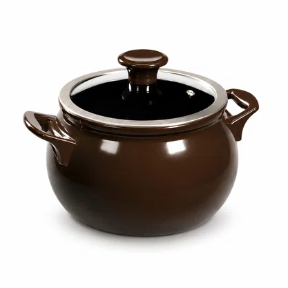 Jogo de Ceramica de Cerâmica 5 Peças New Premiere Joy Chocolate Ceraflame