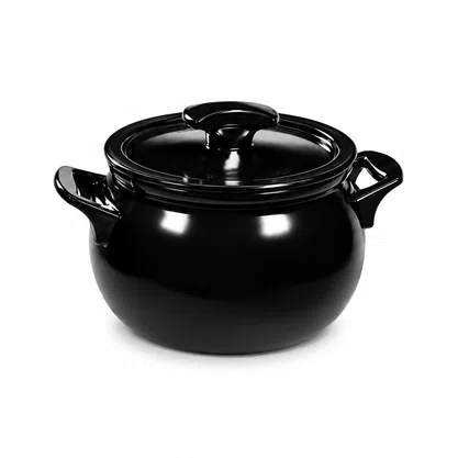 Jogo de Ceramica de Cerâmica 5 Peças New Premiere+ Joy Preto Ceraflame