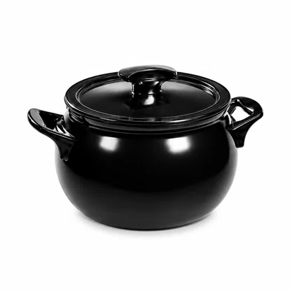 Jogo de Ceramica de Cerâmica 5 Peças New Premiere+ Joy Preto Ceraflame