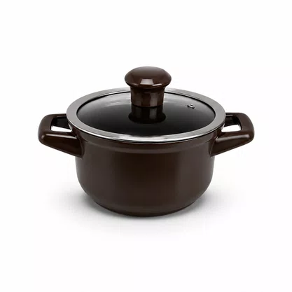 Jogo de Panelas de Cerâmica 5 Peças Duo Smart Chocolate Ceraflame